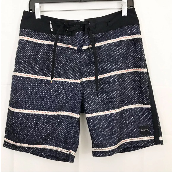 Hurley Other - Hurley Board Shorts Stripe Polka Dots Swimming